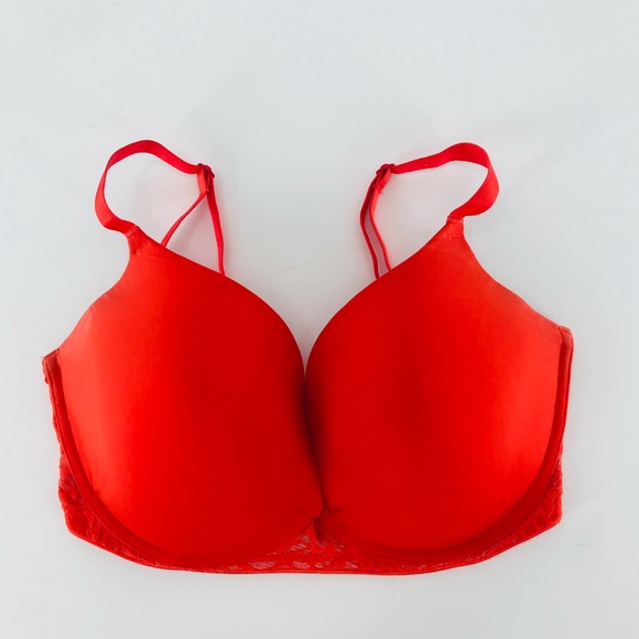 Josie by Natori Full Coverage Lightly Padded Bra Red Size 32DDD - Picture 1 of 6